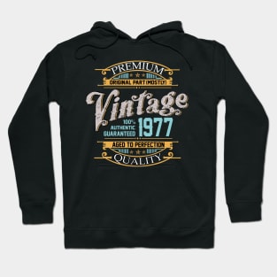 Premium Quality original part (mostly) vintage 1977 Hoodie